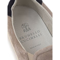 Bild in Galerie-Betrachter laden, Brunello Cucinelli Graue Leder Sneaker
