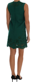 Load image into Gallery viewer, Dolce & Gabbana Elegant green A-line sheath dress
