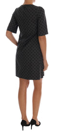 Load image into Gallery viewer, Dolce & Gabbana Elegant wool blend dress with polka dots
