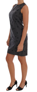 Load image into Gallery viewer, Dolce & Gabbana Chic sleeveless dress in polka dot wool
