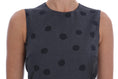 Load image into Gallery viewer, Dolce & Gabbana Chic sleeveless dress in polka dot wool
