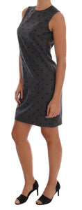 Load image into Gallery viewer, Dolce & Gabbana Chic sleeveless wool dress with polka dot
