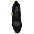 Load image into Gallery viewer, Dolce & Gabbana Di Capra Pumps aus schwarzem Leder
