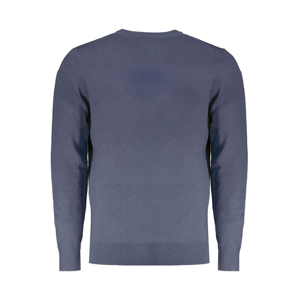 Norway 1963 Blauer Pullover aus Wolle für Männer