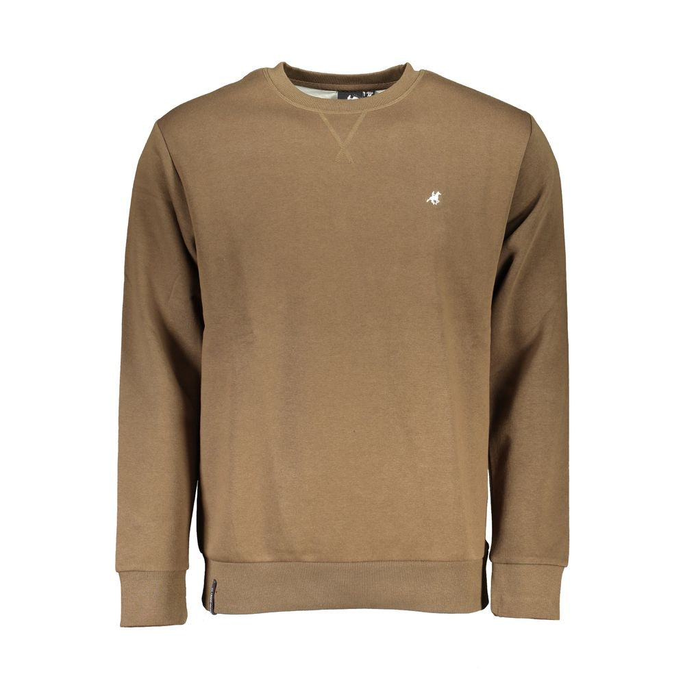 U.S. Grand Polo Brauner Baumwollpullover