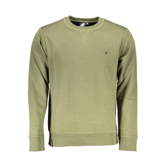 U.S. Grand Polo Grüner Baumwollpullover