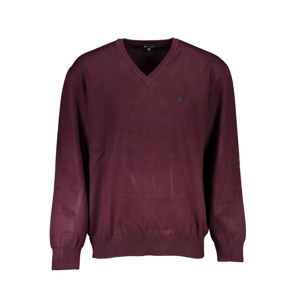 U.S. Grand Polo Roter Nylon-Pullover