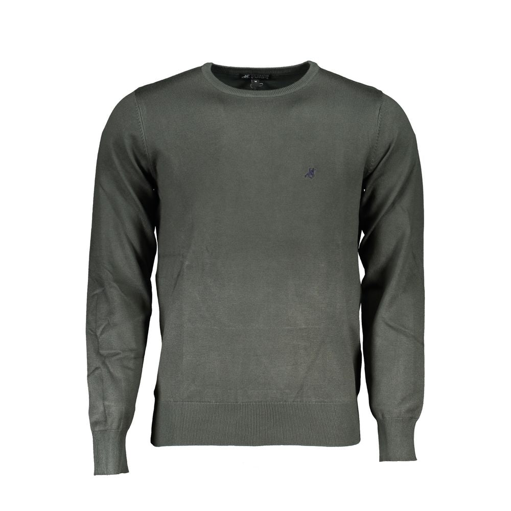 U.S. Grand Polo Grüner Nylon-Pullover