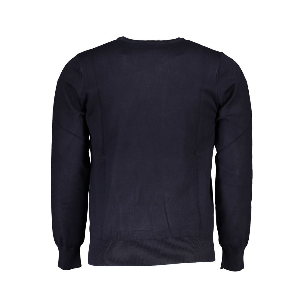 U.S. Grand Polo Blauer Nylon-Pullover