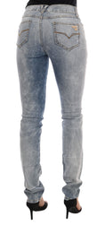 Load image into Gallery viewer, Versace Jeans Chic light blue ripped slim fit jeans
