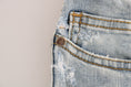 Load image into Gallery viewer, Versace Jeans Chic light blue ripped slim fit jeans
