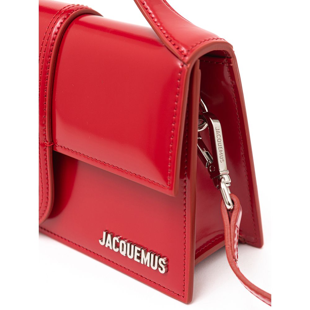 Jacquemus Rote Leder-Umhängetasche