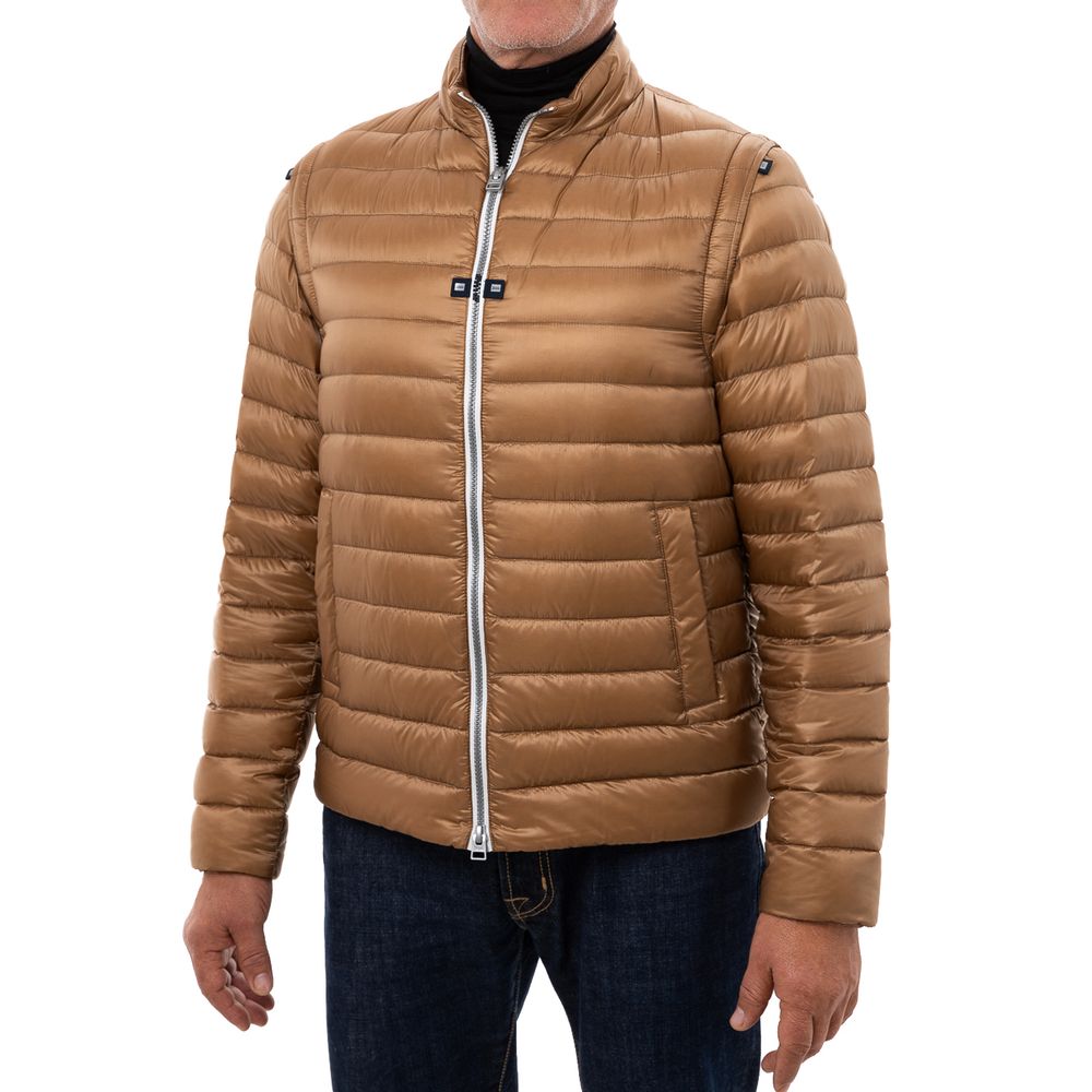 Herno Braune Polyamid-Jacke