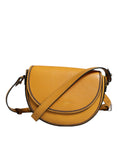 Load image into Gallery viewer, Brunello Cucinelli Light Brown Leather Logo Waist Strap Sling Bag
