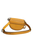 Load image into Gallery viewer, Brunello Cucinelli Light Brown Leather Logo Waist Strap Sling Bag
