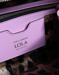 Load image into Gallery viewer, Dolce & Gabbana Baby Pink LOLA Leather Studded Crossbody Strap Bag
