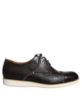 Bild in Galerie-Betrachter laden, Pollini Black White Leather Lace Up Men Dress Formal Shoes
