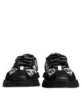 Load image into Gallery viewer, Dolce & Gabbana Black Logo Lace Up Low Top NS1 Sneakers Shoes
