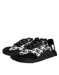 Load image into Gallery viewer, Dolce & Gabbana Black Logo Lace Up Low Top NS1 Sneakers Shoes
