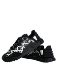 Load image into Gallery viewer, Dolce & Gabbana Black Logo Lace Up Low Top NS1 Sneakers Shoes
