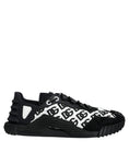 Load image into Gallery viewer, Dolce & Gabbana Black Logo Lace Up Low Top NS1 Sneakers Shoes
