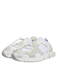 Bild in Galerie-Betrachter laden, Dolce & Gabbana White Mesh Sorrento Trekking Sneakers Shoes
