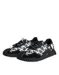 Load image into Gallery viewer, Dolce & Gabbana Black Logo Lace Up Low Top NS1 Sneakers Shoes
