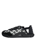 Load image into Gallery viewer, Dolce & Gabbana Black Logo Lace Up Low Top NS1 Sneakers Shoes
