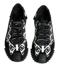 Load image into Gallery viewer, Dolce & Gabbana Black Logo Lace Up Low Top NS1 Sneakers Shoes
