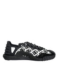 Load image into Gallery viewer, Dolce & Gabbana Black Logo Lace Up Low Top NS1 Sneakers Shoes
