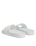 Load image into Gallery viewer, Dolce & Gabbana White Rubber Slides Sandals Beachwear Shoes
