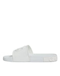 Load image into Gallery viewer, Dolce & Gabbana White Rubber Slides Sandals Beachwear Shoes
