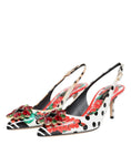 Bild in Galerie-Betrachter laden, Dolce & Gabbana Multicolor Crystal Heels Slingback Shoes
