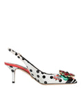 Bild in Galerie-Betrachter laden, Dolce & Gabbana Multicolor Crystal Heels Slingback Shoes
