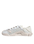 Bild in Galerie-Betrachter laden, Dolce & Gabbana White Lace NS1 Low Top Sneaker Sports Shoes
