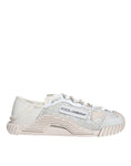 Bild in Galerie-Betrachter laden, Dolce & Gabbana White Lace NS1 Low Top Sneaker Sports Shoes
