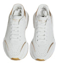 Bild in Galerie-Betrachter laden, Dolce & Gabbana White Gold Daymaster Low Top Sneakers Shoes
