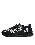 Bild in Galerie-Betrachter laden, Dolce & Gabbana Black Logo Lace Up Low Top NS1 Sneakers Shoes
