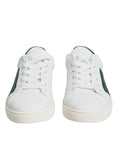 Bild in Galerie-Betrachter laden, Dolce & Gabbana White London Calf Leather Sneakers Shoes
