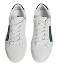 Bild in Galerie-Betrachter laden, Dolce & Gabbana White London Calf Leather Sneakers Shoes
