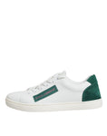 Bild in Galerie-Betrachter laden, Dolce & Gabbana White London Calf Leather Sneakers Shoes
