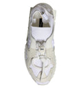 Bild in Galerie-Betrachter laden, Dolce & Gabbana White Mesh Sorrento Trekking Sneakers Shoes
