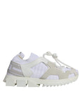 Bild in Galerie-Betrachter laden, Dolce & Gabbana White Mesh Sorrento Trekking Sneakers Shoes
