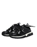 Bild in Galerie-Betrachter laden, Dolce & Gabbana Black Mesh Sorrento Trekking Sneakers Shoes
