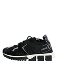 Bild in Galerie-Betrachter laden, Dolce & Gabbana Black Mesh Sorrento Trekking Sneakers Shoes
