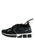 Bild in Galerie-Betrachter laden, Dolce & Gabbana Black Mesh Sorrento Trekking Sneakers Shoes
