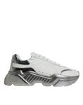 Bild in Galerie-Betrachter laden, Dolce & Gabbana Silver White Daymaster Low Top Sneakers Shoes
