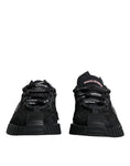 Bild in Galerie-Betrachter laden, Dolce & Gabbana Black Nylon Low Top NS1 Sneakers Shoes
