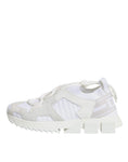 Bild in Galerie-Betrachter laden, Dolce & Gabbana White Mesh Sorrento Trekking Sneakers Shoes
