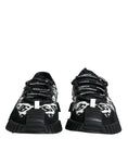 Bild in Galerie-Betrachter laden, Dolce & Gabbana Black Logo Lace Up Low Top NS1 Sneakers Shoes
